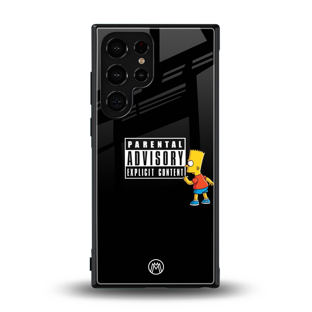 advisory back phone cover | glass case for samsung galaxy s23 ultra