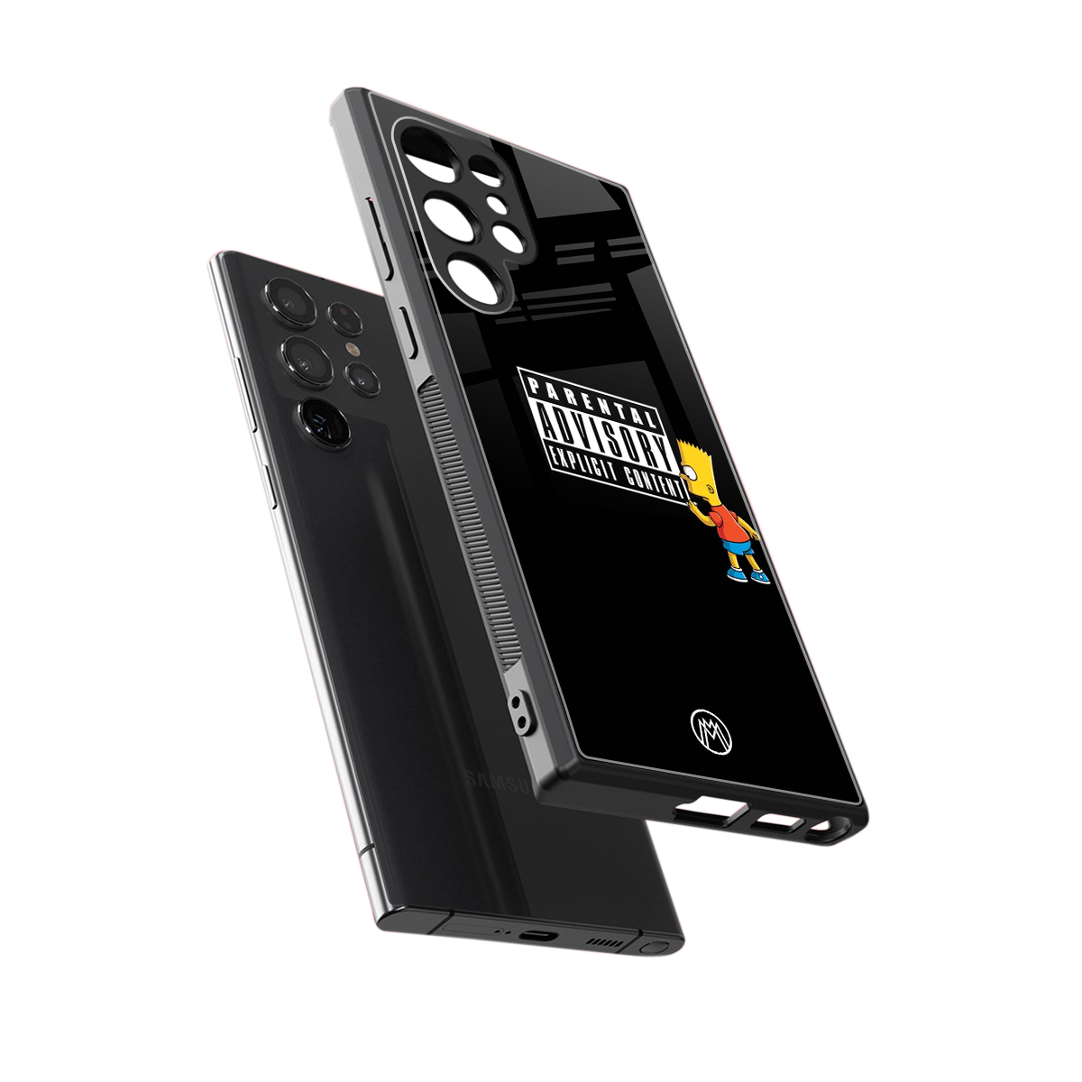 advisory back phone cover | glass case for samsung galaxy s23 ultra