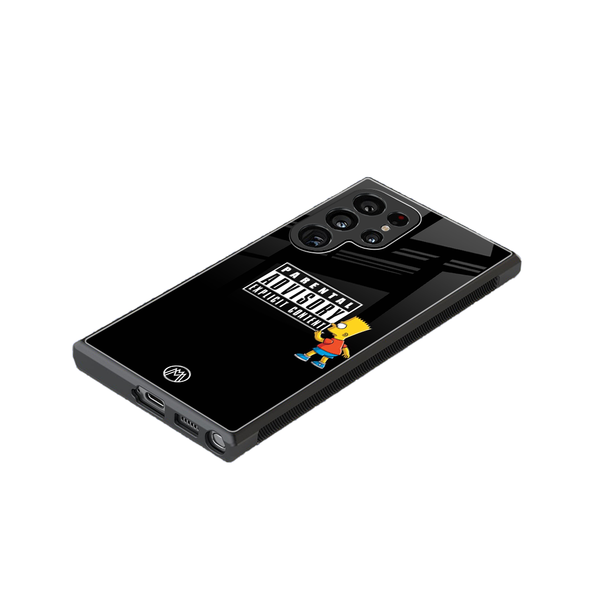 advisory back phone cover | glass case for samsung galaxy s24 ultra