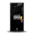 advisory back phone cover | glass case for samsung galaxy s25 ultra