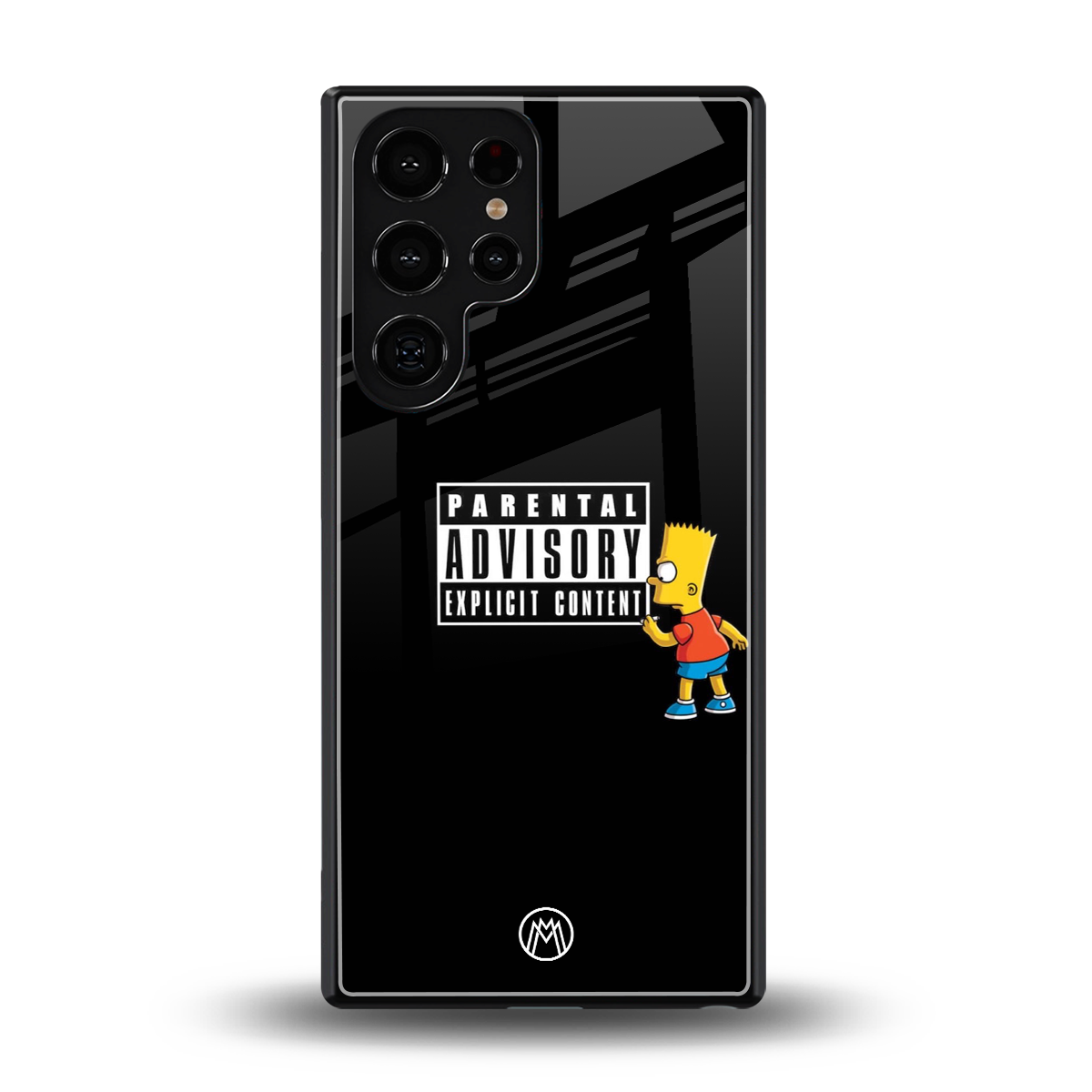 advisory back phone cover | glass case for samsung galaxy s25 ultra