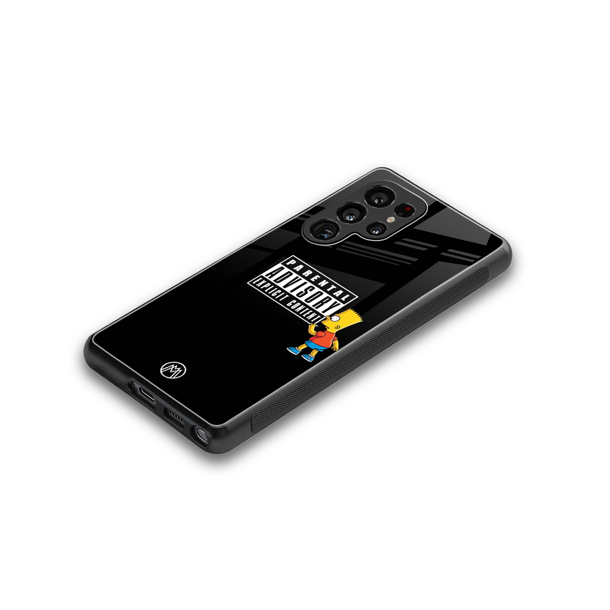 advisory back phone cover | glass case for samsung galaxy s25 ultra
