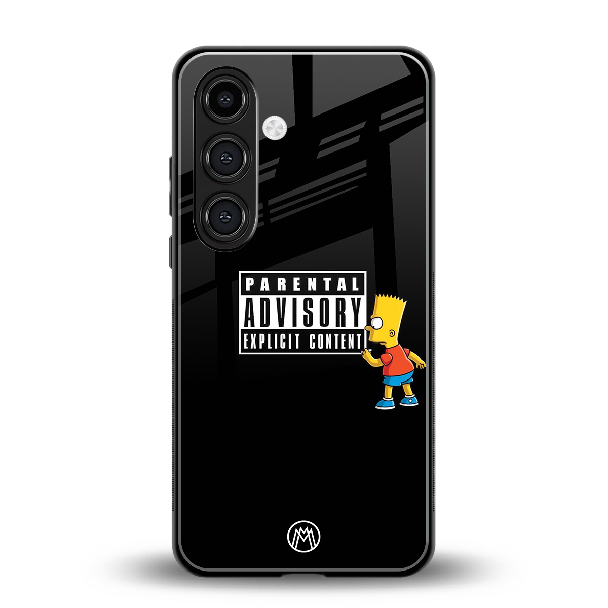 advisory back phone cover | glass case for samsung galaxy s24 plus