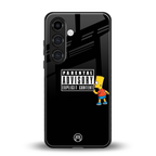 advisory back phone cover | glass case for samsung galaxy s23 plus