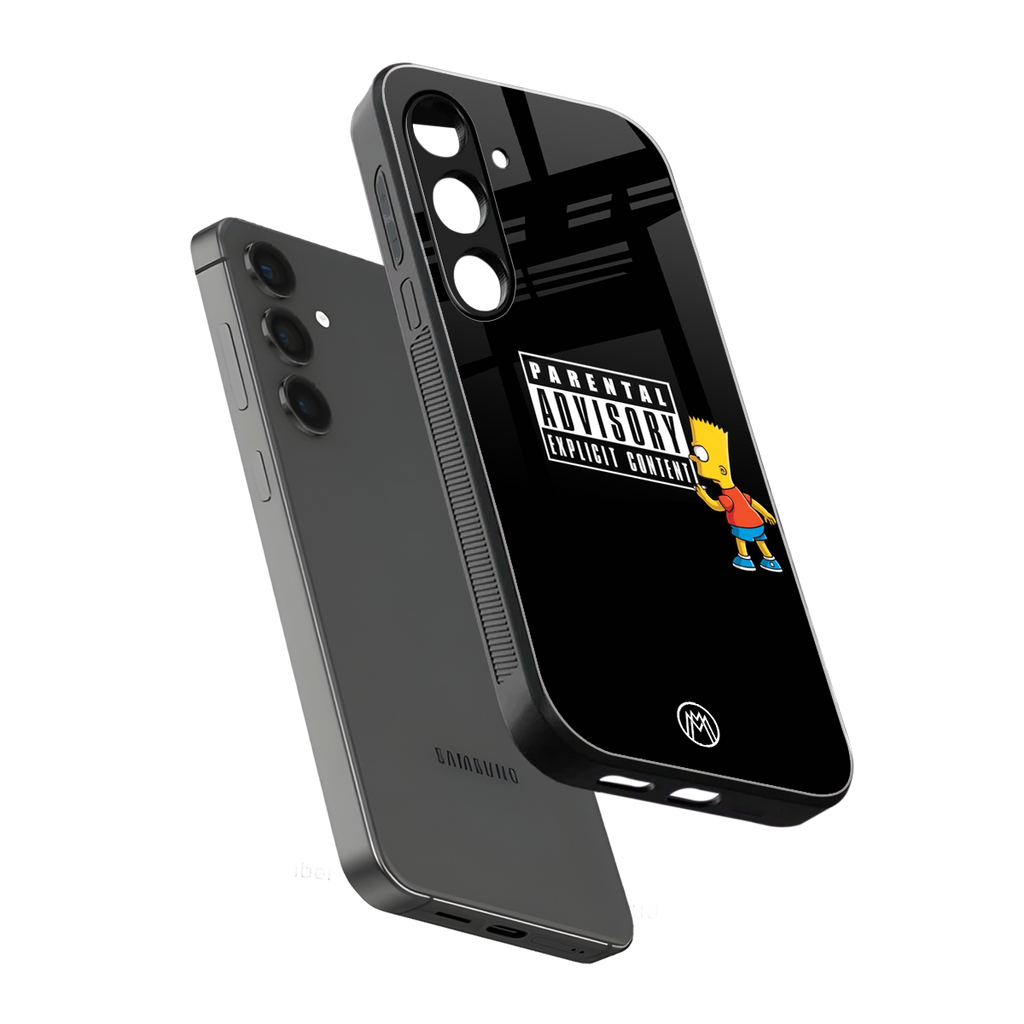 advisory back phone cover | glass case for samsung galaxy s23 plus