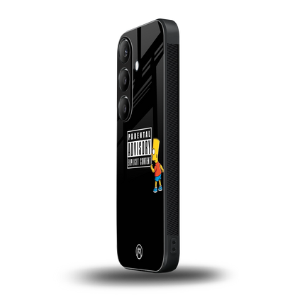advisory back phone cover | glass case for samsung galaxy s24 fe