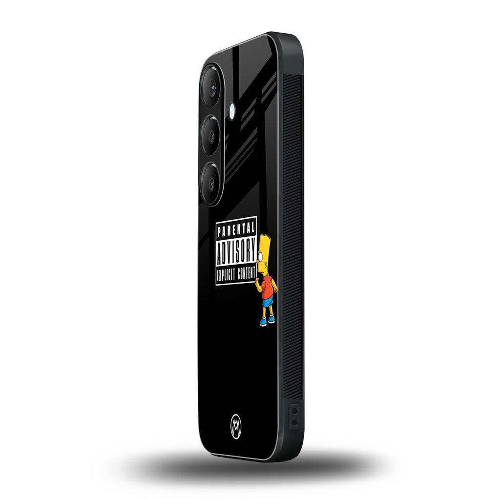 advisory back phone cover | glass case for samsung galaxy s23 plus