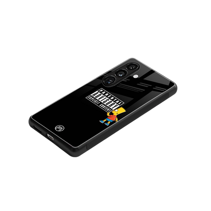 advisory back phone cover | glass case for samsung galaxy s24 fe