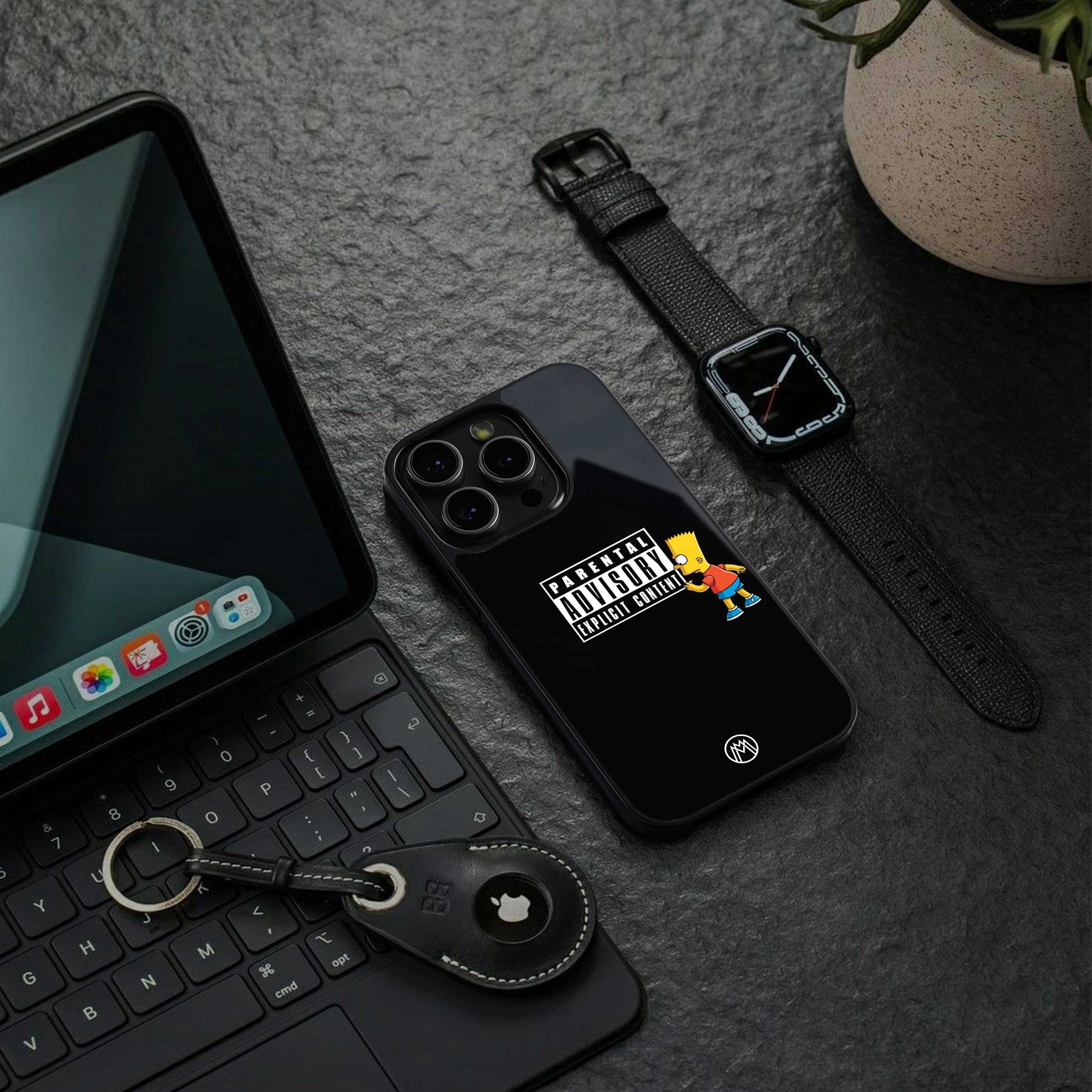 advisory back phone cover | glass case for samsung galaxy s24 ultra