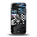 aesthetic mona lisa art back phone cover | glass case for iphone 13 mini