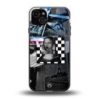 aesthetic mona lisa art back phone cover | glass case for iphone 14 plus