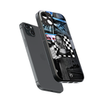 aesthetic mona lisa art back phone cover | glass case for iphone 15 plus