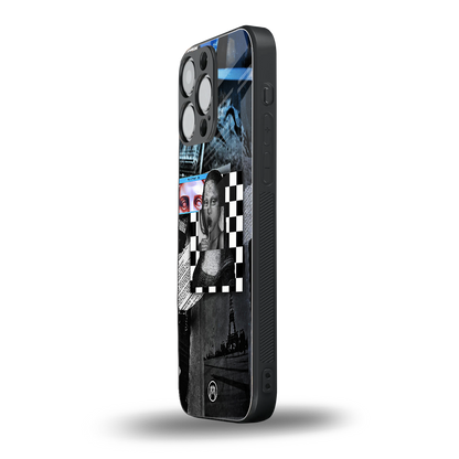 aesthetic mona lisa art back phone cover | glass case for iphone 14 pro max