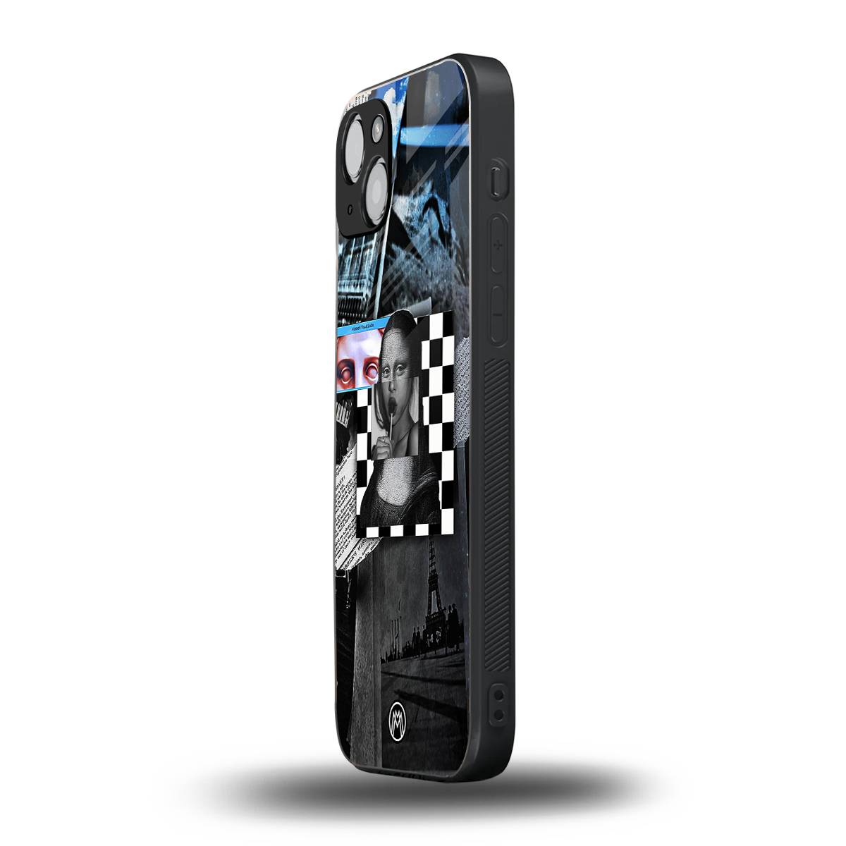 aesthetic mona lisa art back phone cover | glass case for iphone 14