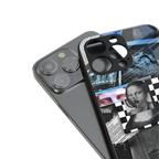 aesthetic mona lisa art back phone cover | glass case for iphone 15 pro max