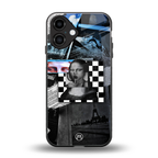 aesthetic mona lisa art back phone cover | glass case for iphone 16