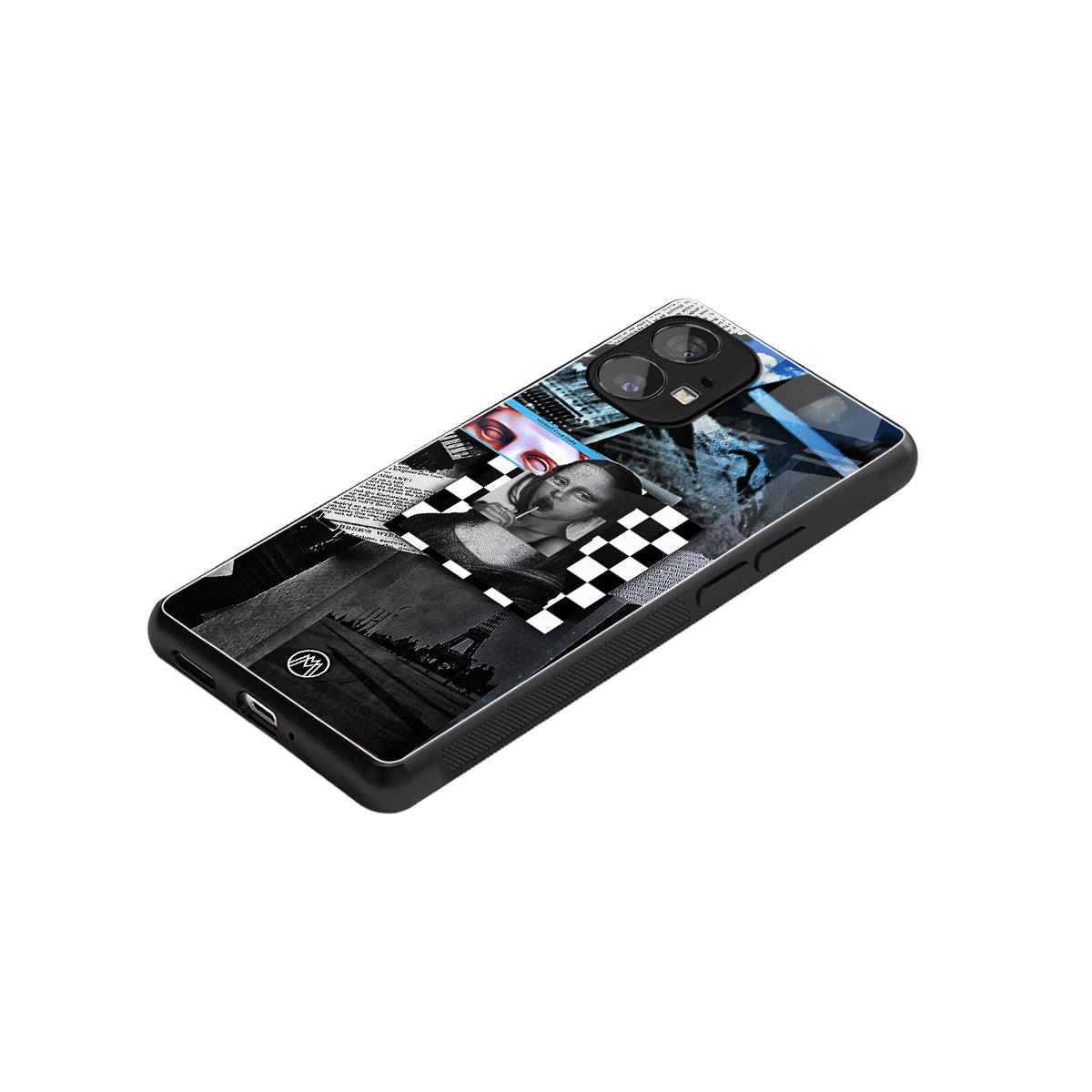 aesthetic mona lisa art back phone cover | glass case for nothing phone 1