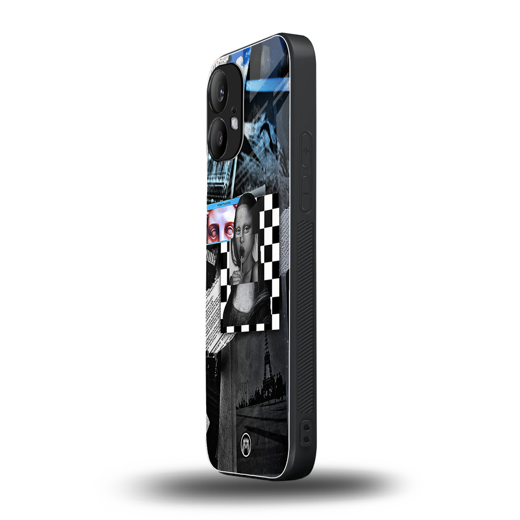 aesthetic mona lisa art back phone cover | glass case for nothing phone 2