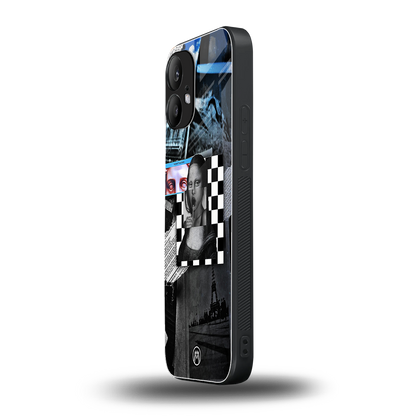 aesthetic mona lisa art back phone cover | glass case for nothing phone 2