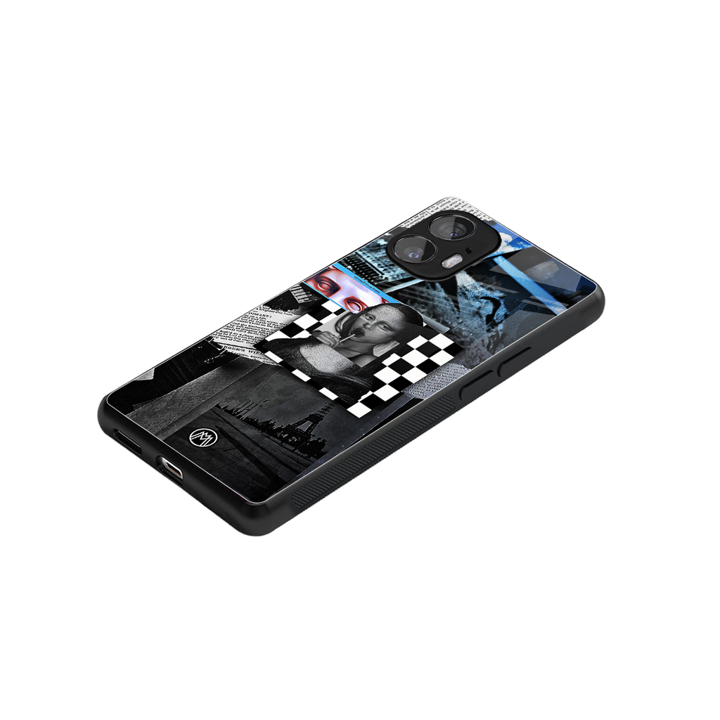aesthetic mona lisa art back phone cover | glass case for nothing phone 2