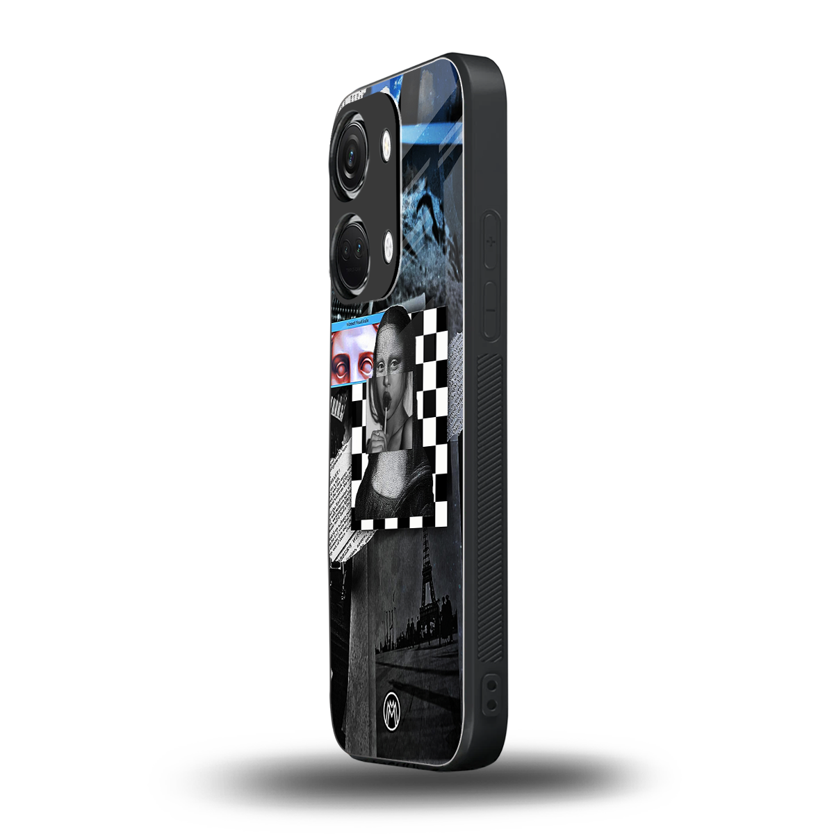 aesthetic mona lisa art back phone cover | glass case for oneplus nord 3