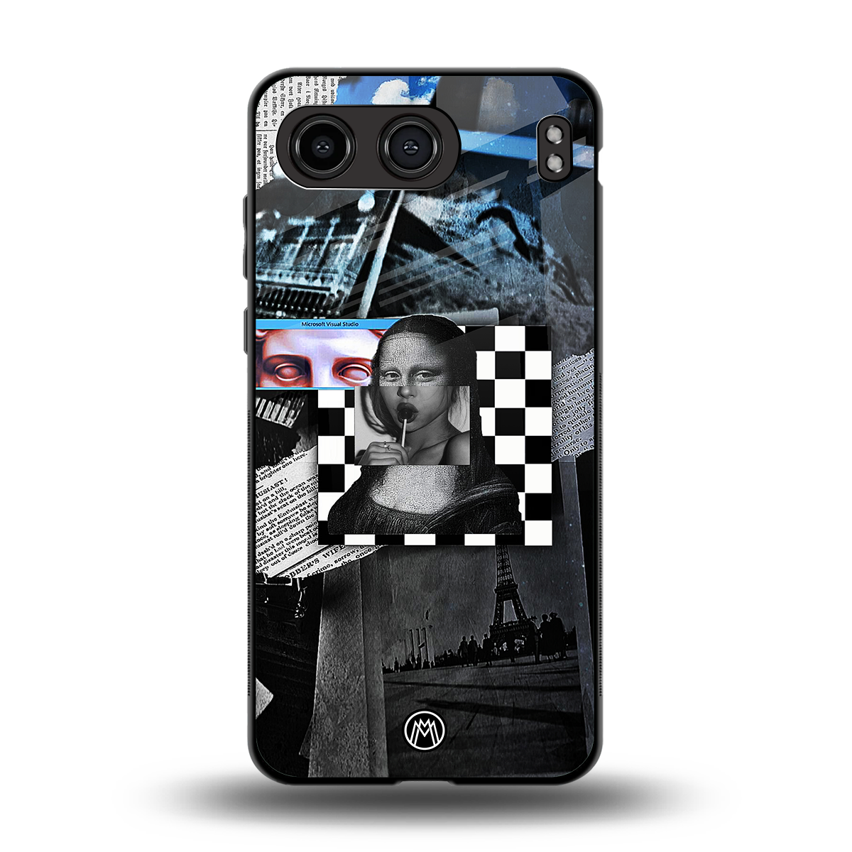 aesthetic mona lisa art back phone cover | glass case for oneplus nord 4