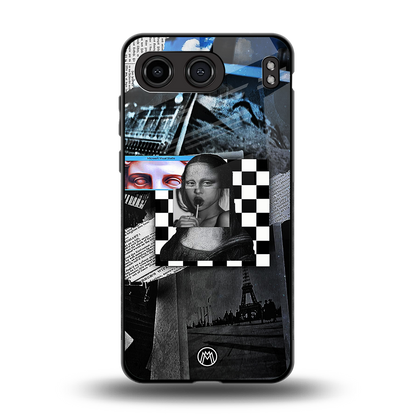 aesthetic mona lisa art back phone cover | glass case for oneplus nord 4