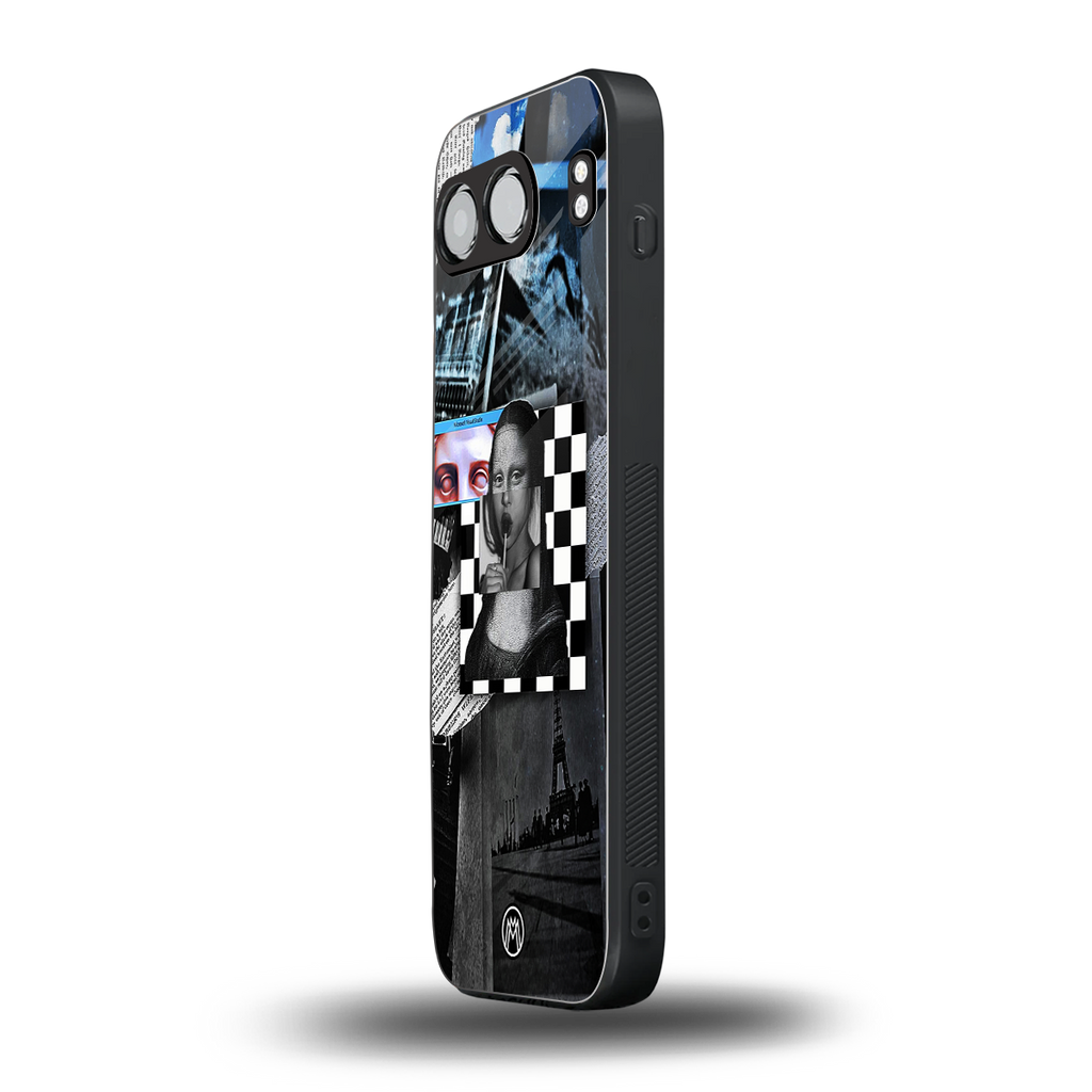 aesthetic mona lisa art back phone cover | glass case for oneplus nord 4