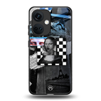 aesthetic mona lisa art back phone cover | glass case for oneplus nord ce 3
