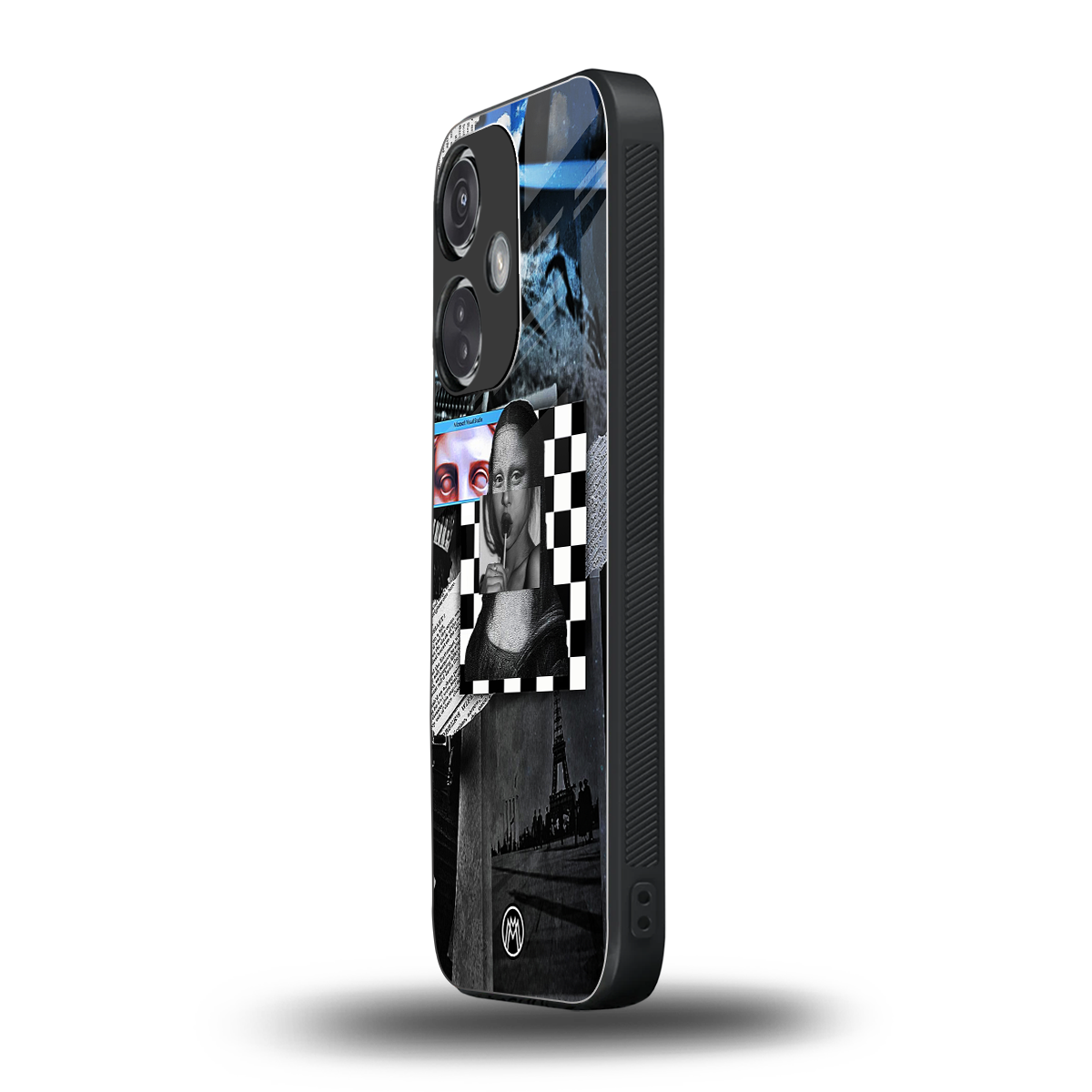 aesthetic mona lisa art back phone cover | glass case for oneplus nord ce 3