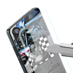 aesthetic mona lisa art back phone cover | glass case for oneplus nord ce 4 lite
