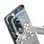 aesthetic mona lisa art back phone cover | glass case for oneplus nord ce 4