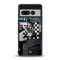 aesthetic mona lisa art back phone cover | glass case for google pixel 7 pro