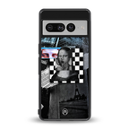 aesthetic mona lisa art back phone cover | glass case for google pixel 7 pro