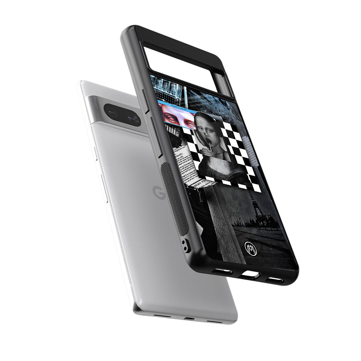 aesthetic mona lisa art back phone cover | glass case for Google Pixel 7A