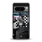 aesthetic mona lisa art back phone cover | glass case for google pixel 8 pro