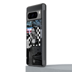 aesthetic mona lisa art back phone cover | glass case for google pixel 8 pro