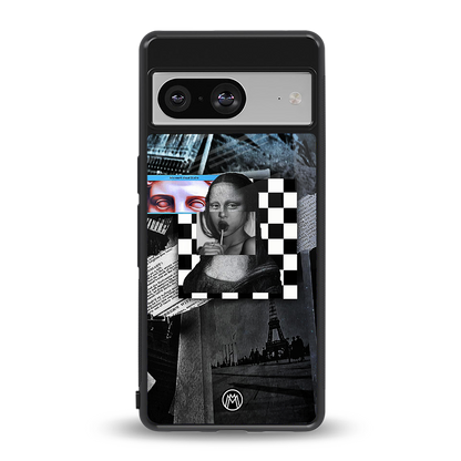 aesthetic mona lisa art back phone cover | glass case for Google Pixel 8