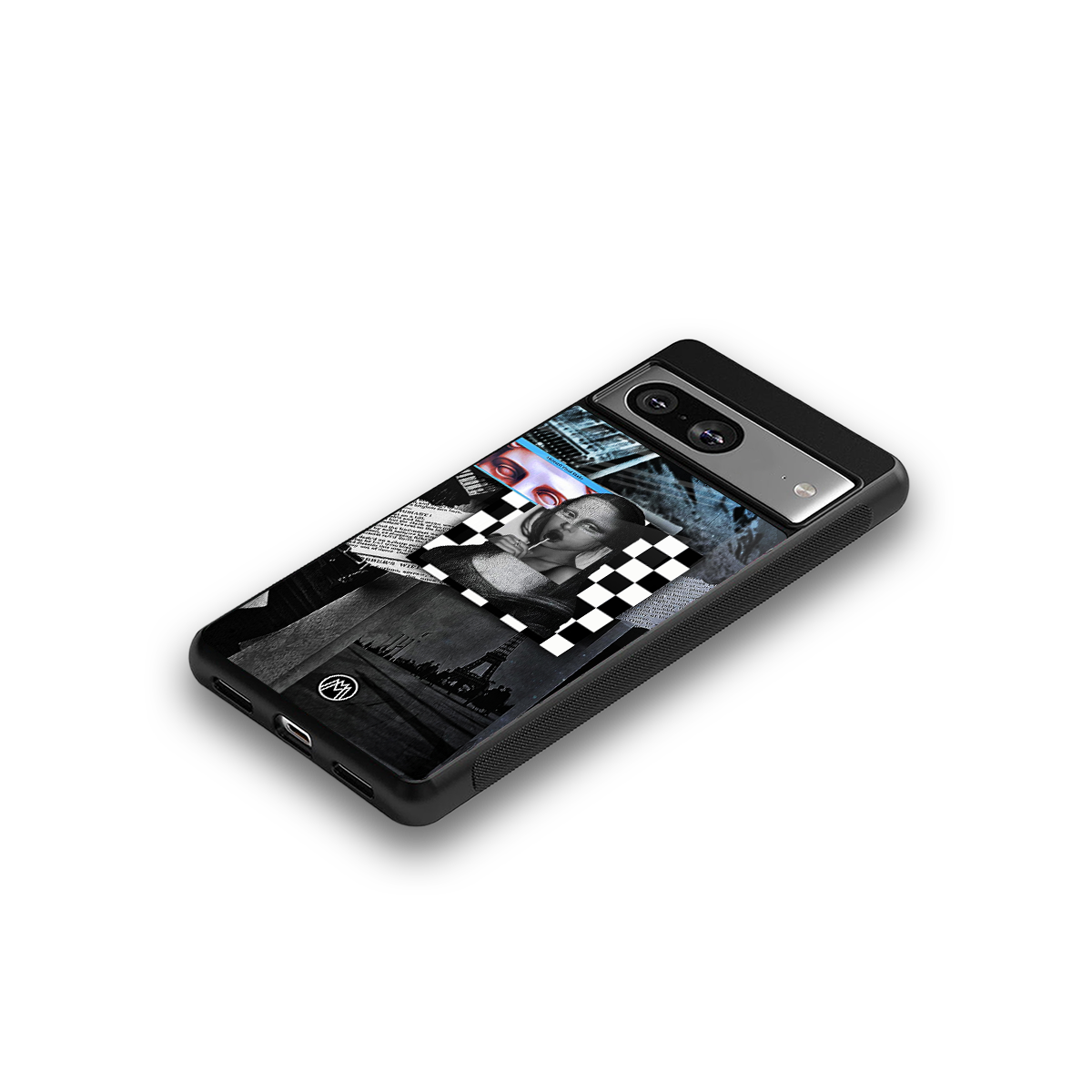 aesthetic mona lisa art back phone cover | glass case for Google Pixel 8