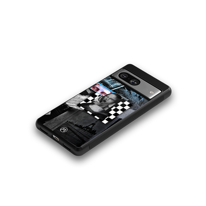 aesthetic mona lisa art back phone cover | glass case for Google Pixel 8