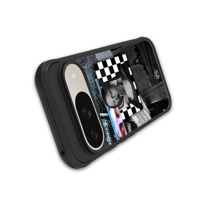 aesthetic mona lisa art back phone cover | glass case for google pixel 9