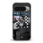 aesthetic mona lisa art back phone cover | glass case for google pixel 9 pro