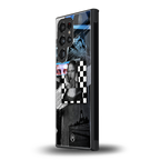 aesthetic mona lisa art back phone cover | glass case for samsung galaxy s24 ultra