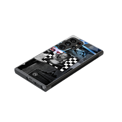 aesthetic mona lisa art back phone cover | glass case for samsung galaxy s24 ultra