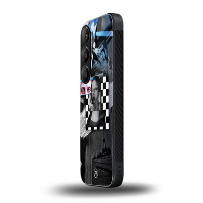 aesthetic mona lisa art back phone cover | glass case for samsung galaxy s23 plus