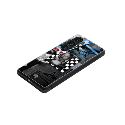 aesthetic mona lisa art back phone cover | glass case for samsung galaxy s24 plus