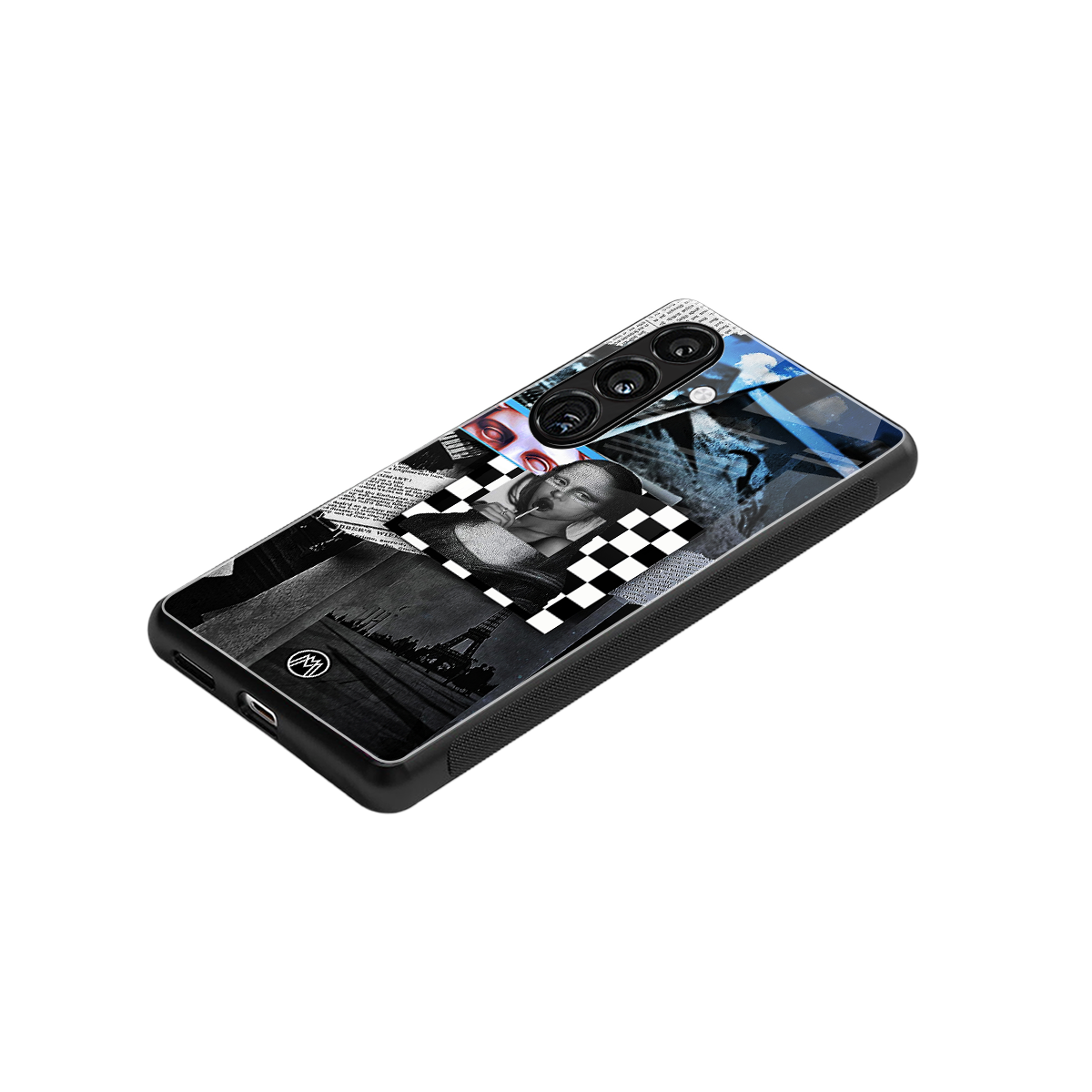 aesthetic mona lisa art back phone cover | glass case for samsung galaxy s25 plus