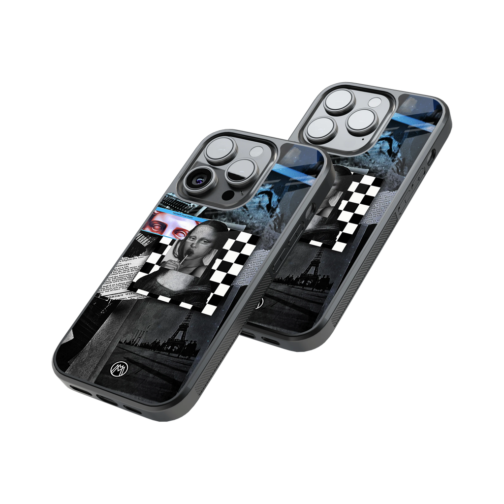 Protective Glass Back Phone Case Compatible with iPhone, Samsung, OnePlus, Pixel & More