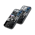 Protective Glass Back Phone Case Compatible with iPhone, Samsung, OnePlus, Pixel & More