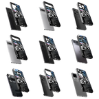 Durable Glass Back Mobile Case for iPhone, Samsung, OnePlus, Google Pixel, Redmi, Vivo, Oppo